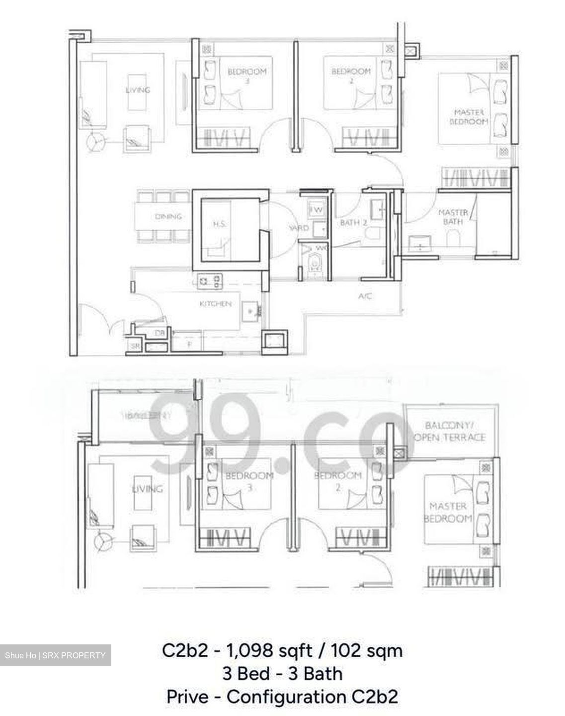 Prive (D19), Condominium #621740871